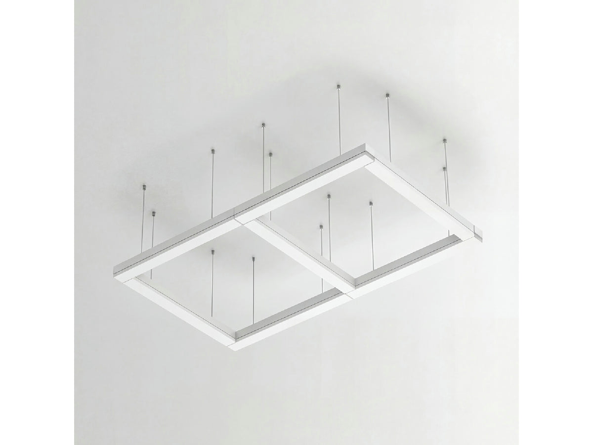 צמוד תקרה/תליה CCT 60W OSTEE באורך 120 ס"מ-לבן - Hanging lamps with built-in LED