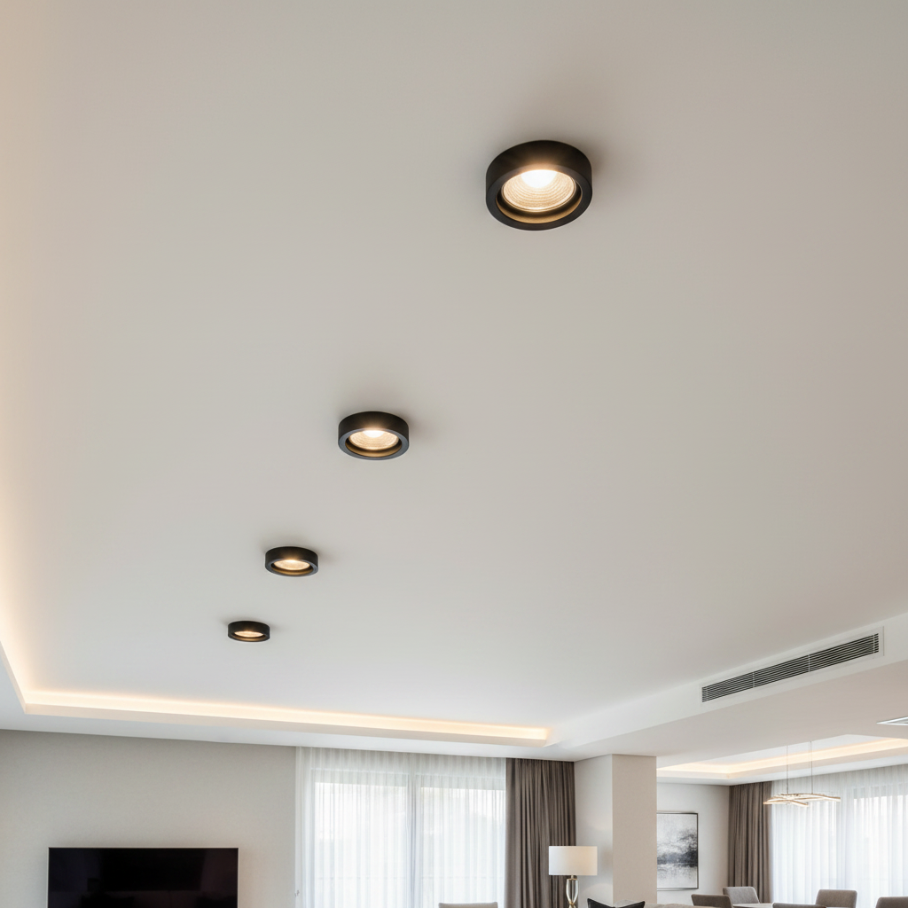 שקוע תקרה דגם INFINITY ECO CCT 7W Ø55 ס״מ - תמונה ראשית