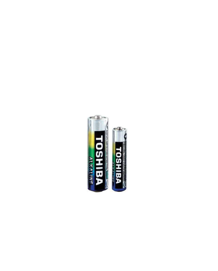 סט סוללות אלקליין 1.5V, כולל 4xAAA ו-6xAA - סוללות ומטענים באתר לדמרקט