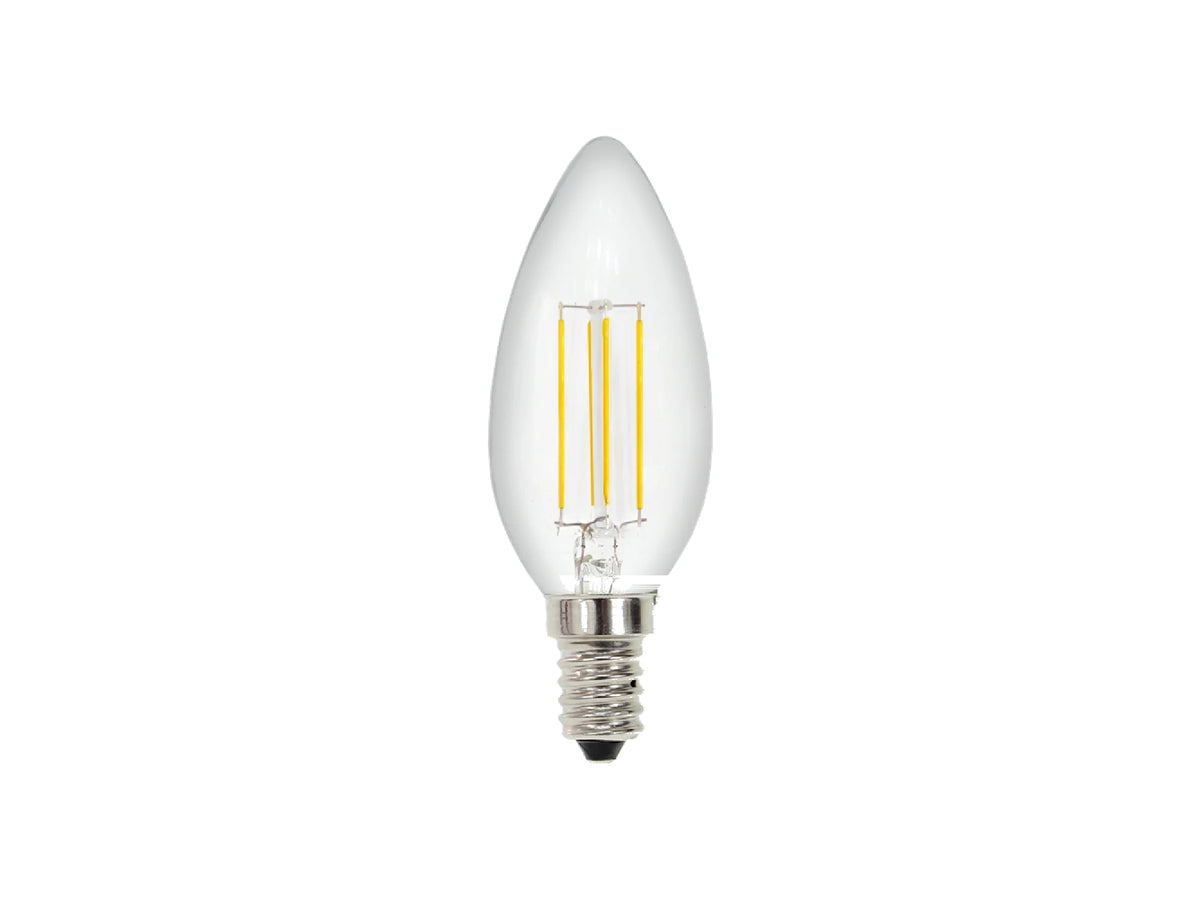 פילמנט לד נר 5W E14 2700K ניתן לעמעום - LED Bulbs באתר לדמרקט