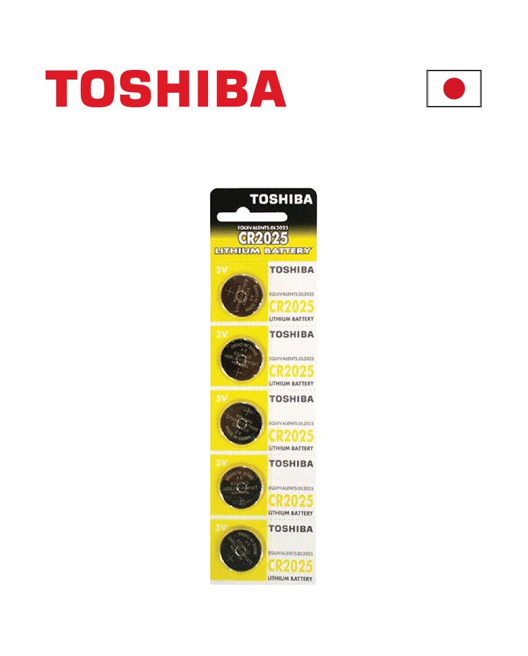 סוללת ליתיום שטוחה CR2025 3V בקיבולת 160mAh, מחיר ליחידה - סוללות ומטענים באתר לדמרקט