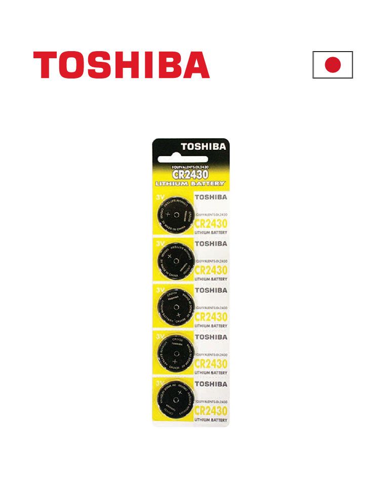סוללת כפתור CR2430 3V ליתיום 300 mAh - סוללות ומטענים באתר לדמרקט