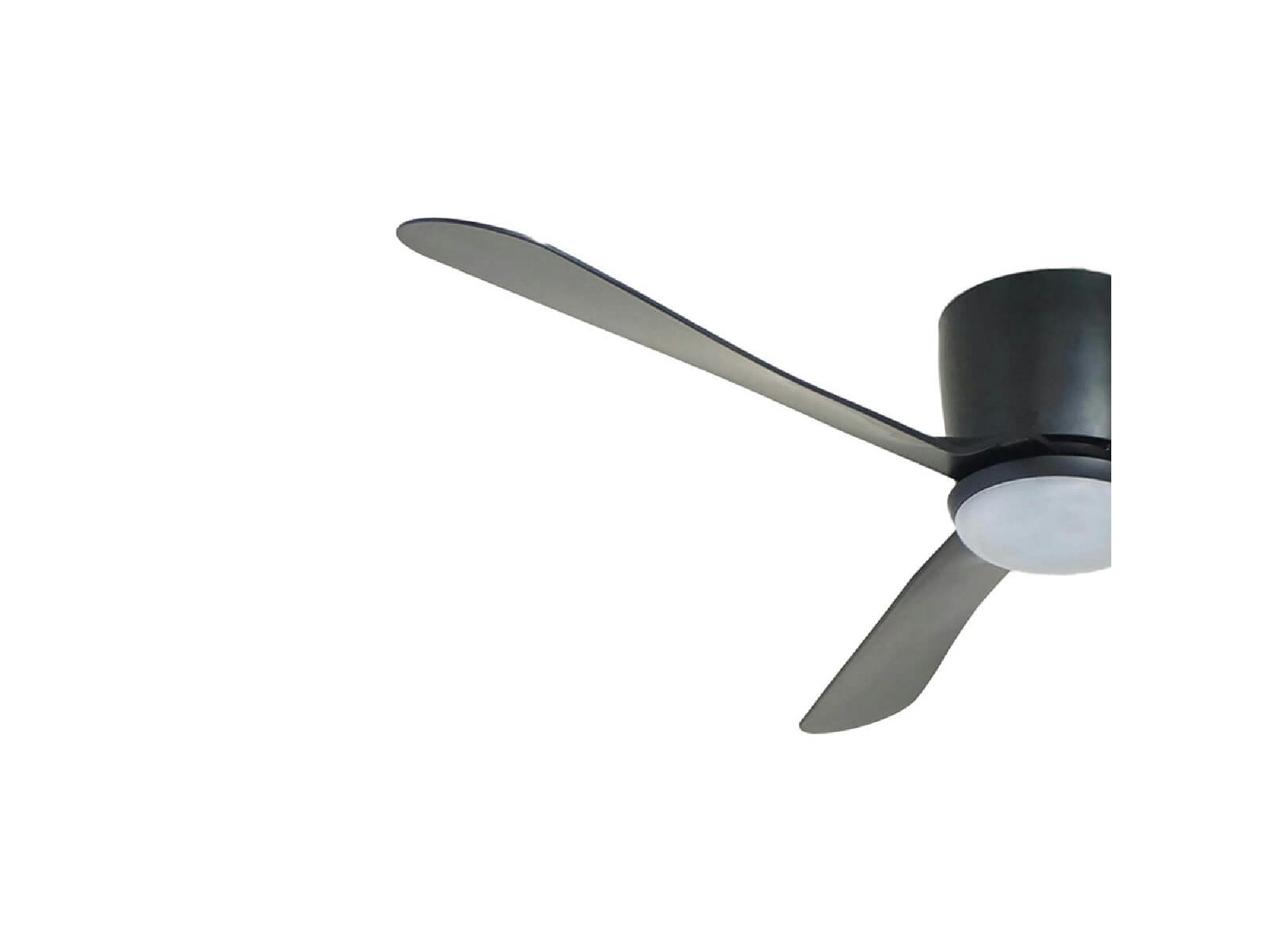 מאוורר תקרה "48 דגם ULTRA5 עם שלט-שחור - Ceiling Fan with Light