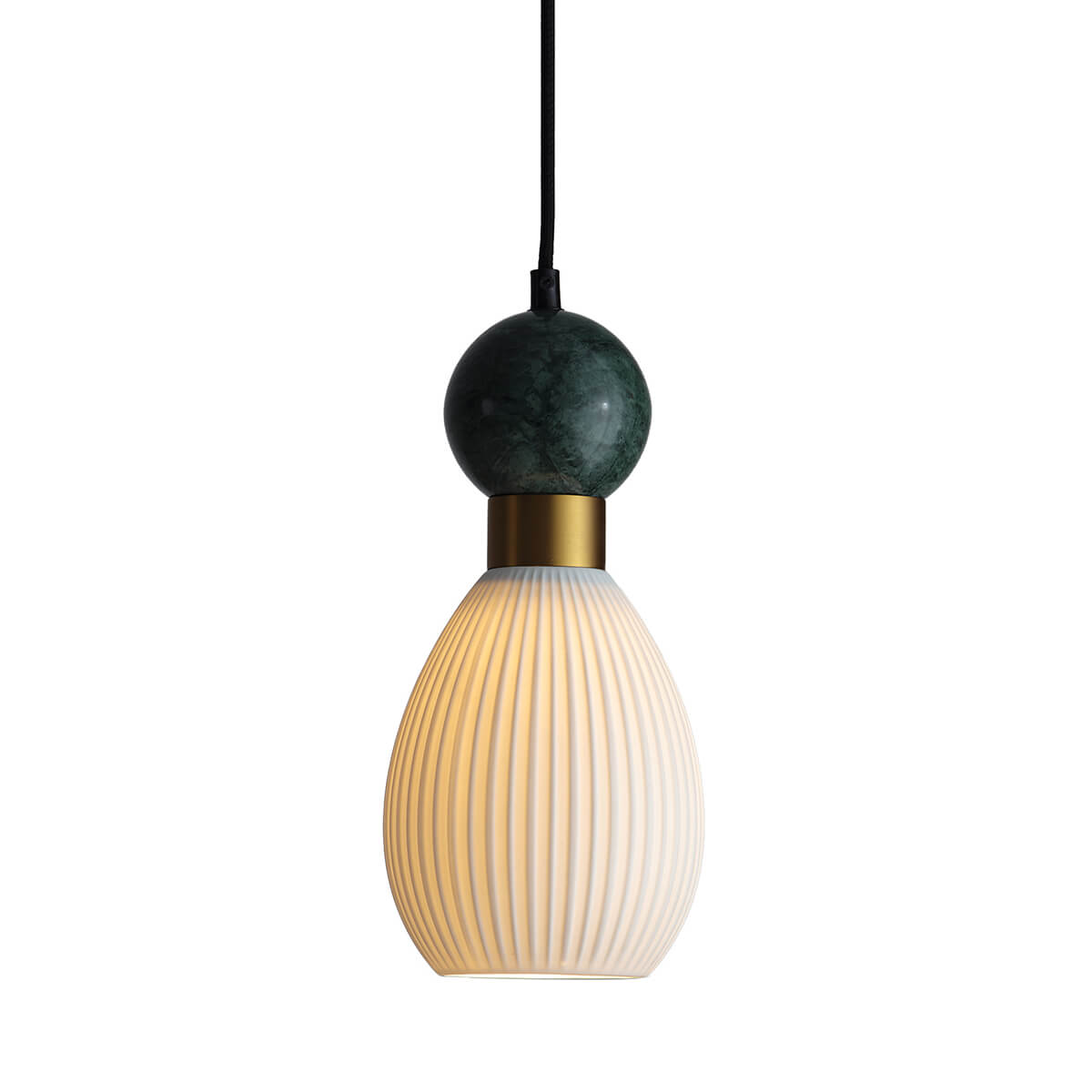 מנורת תליה מזכוכית E27 ANDORA-B - Hanging lamps with bulbs