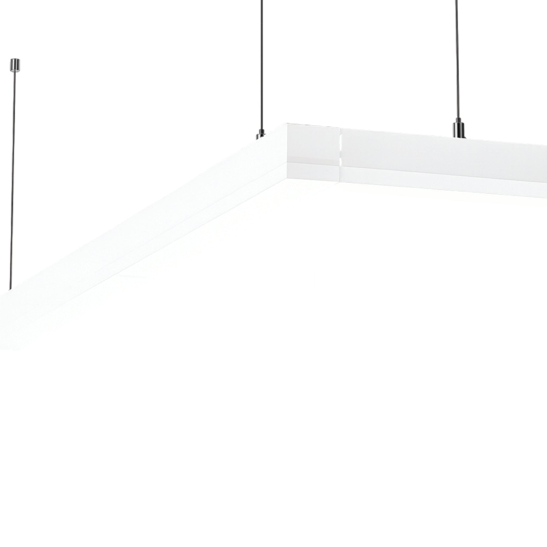 צמוד תקרה/תליה CCT 30W OSTEE באורך 60 ס"מ-לבן - Hanging lamps with built-in LED