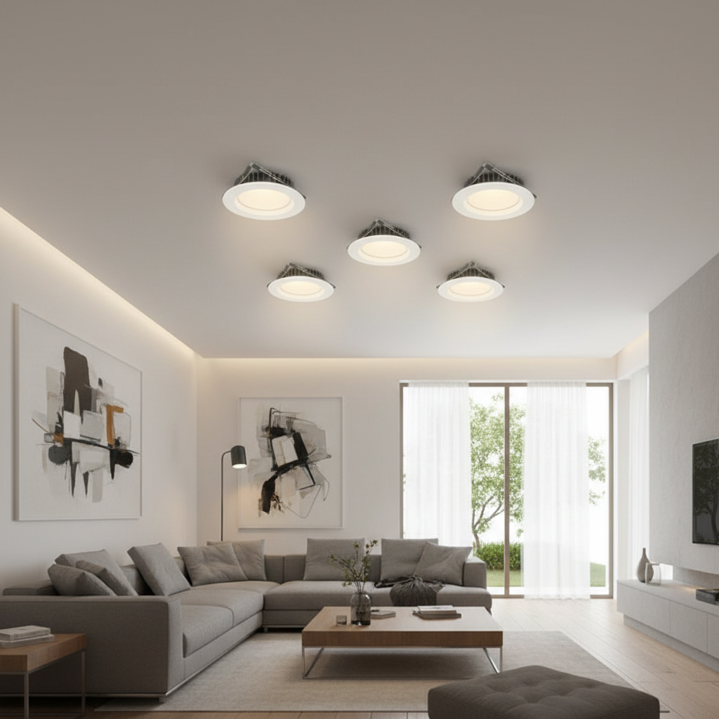 שקוע תקרה 30W דגם SUN Ø21 ס״מ - תמונה ראשית