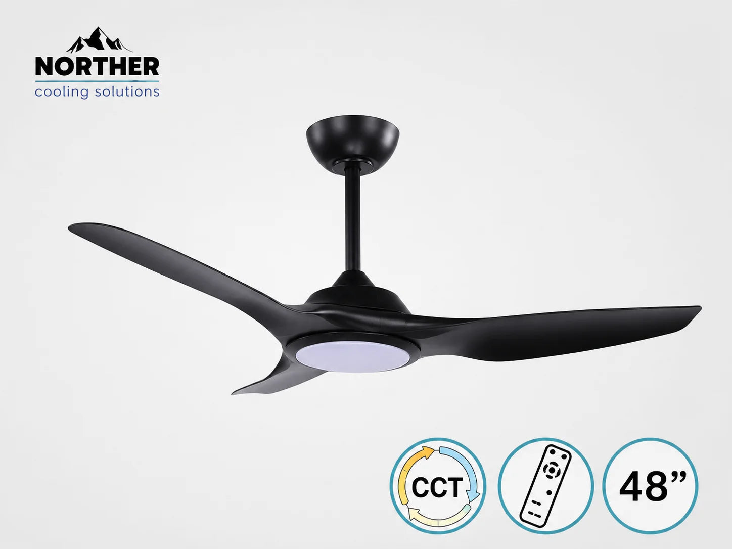 מאוורר תקרה סופריור CCT 46" Superiore - מותאם להפעלה עם שעון שבת