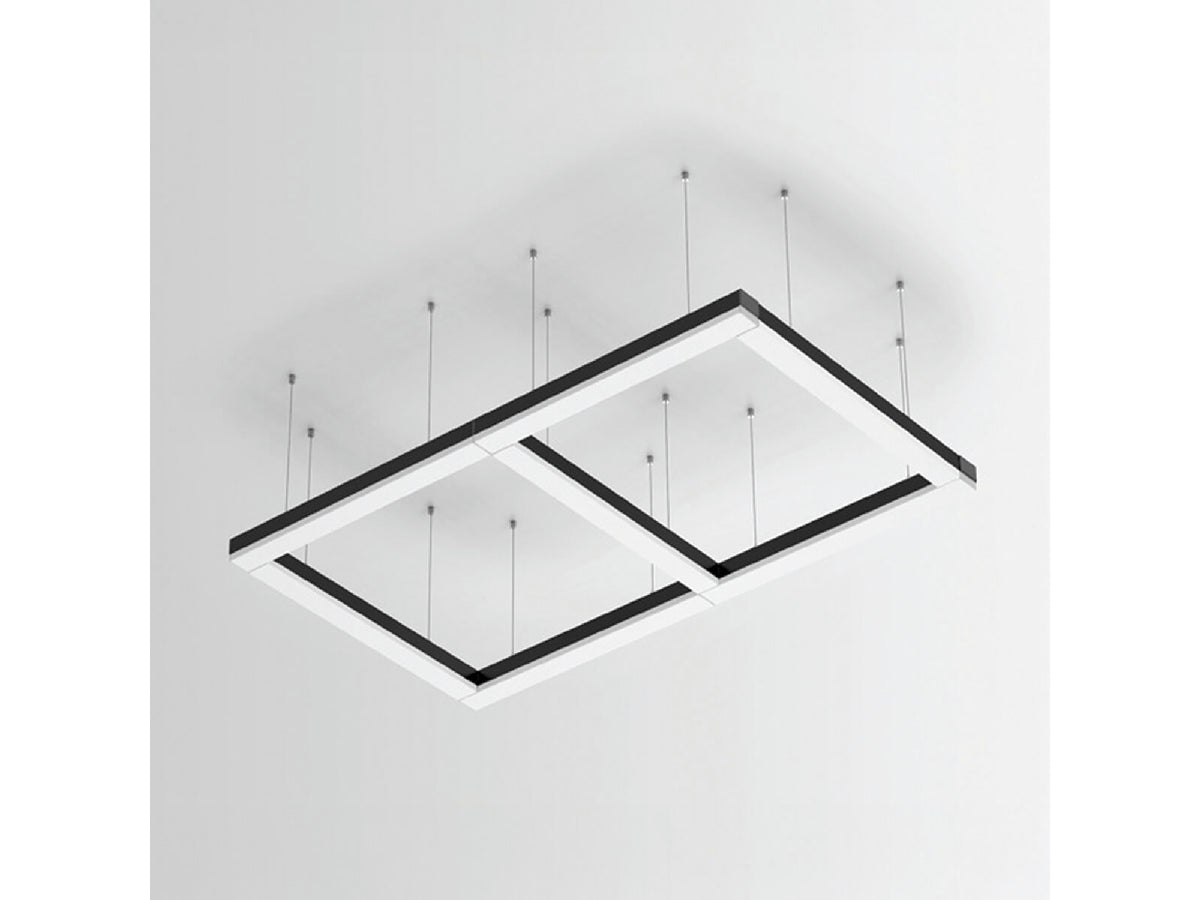 צמוד תקרה/תליה CCT 60W OSTEE באורך 120 ס"מ-שחור - Hanging lamps with built-in LED באתר לדמרקט
