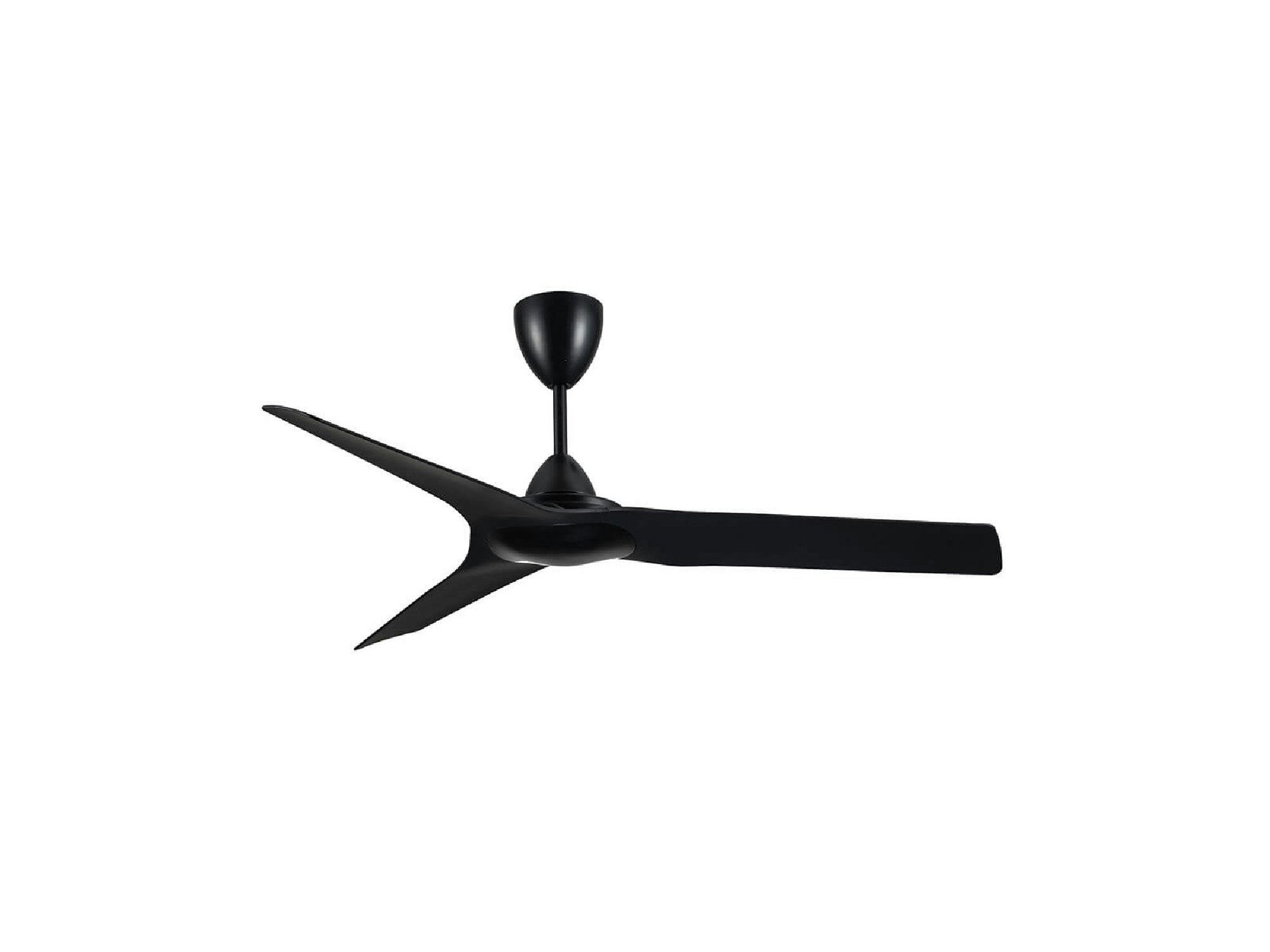 מאוורר תקרה לפרגולה "ATLANTIC 52 עם שלט-שחור - Ceiling Fan with Light