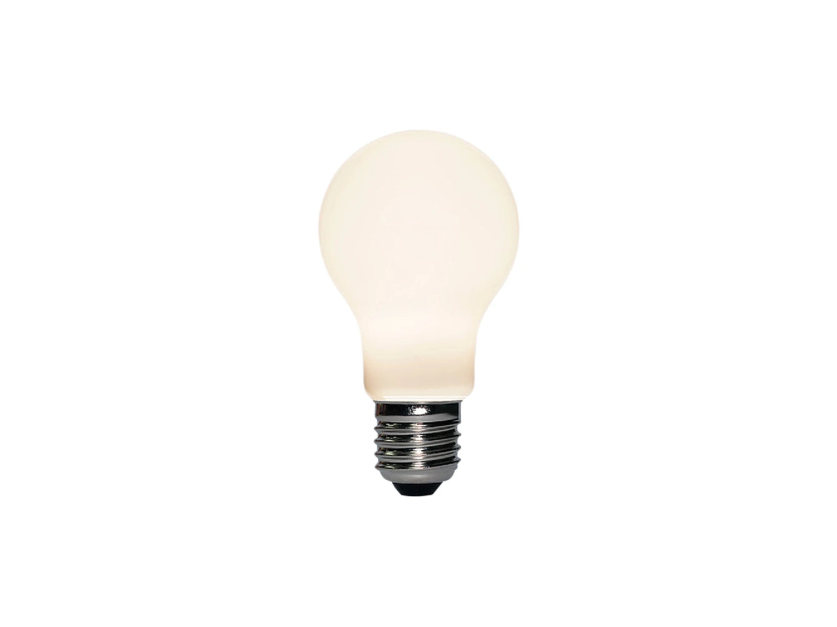 פילמנט לד A65 חלבית, עמעום 8W 630Lm E27 CRi>95 2700-1800K - LED Bulbs באתר לדמרקט
