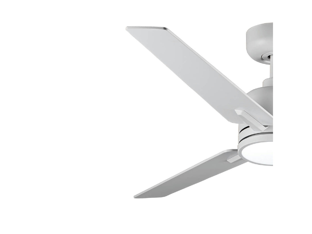 מאוורר תקרה "25W GENESIS50 42 עם שלט- לבן - Flush Mount Ceiling Light