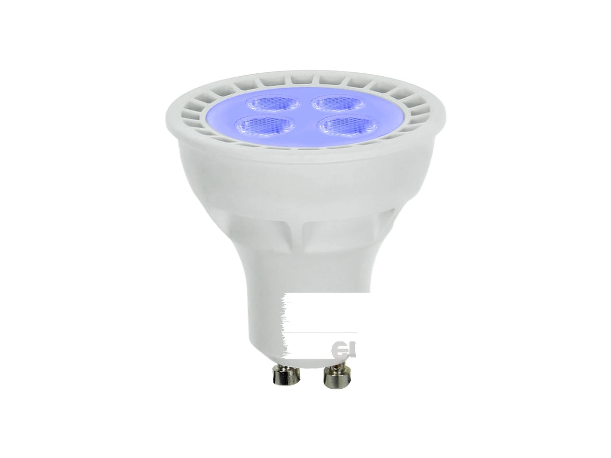 דיקרויקה 4 לדים 1 וואט אור כחול חיבור GU10 - LED Bulbs באתר לדמרקט