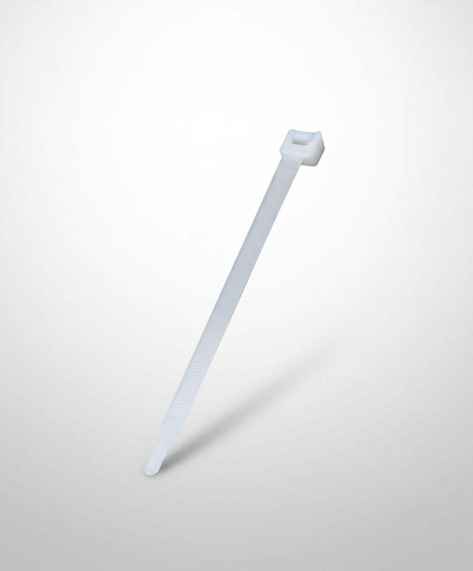 חבק (אזיקון) Nylon66 לבן 4.7X500 - 100 יחידות