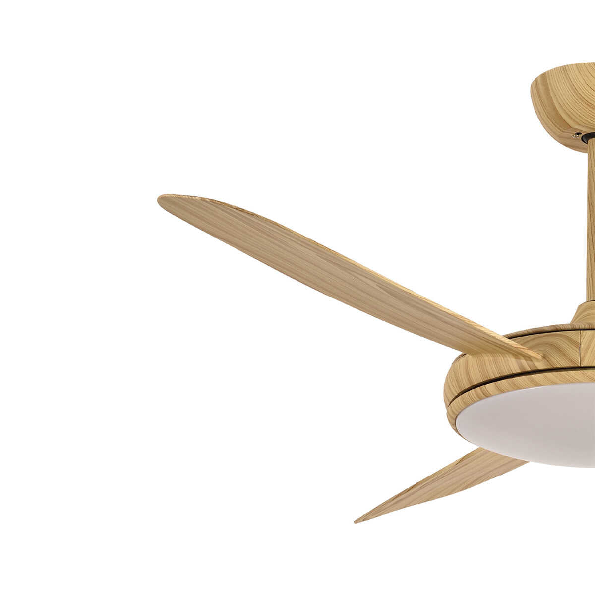 מאוורר תקרה "32W ROY 42 עם שלט -דמוי עץ - Ceiling Fan with Light