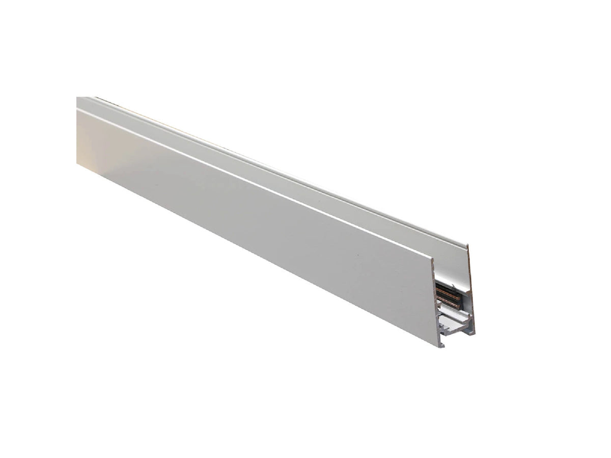מסילה מגנטאור 4P עה''ט 2 מטר-לבן - Magnetic Lighting Track System באתר לדמרקט