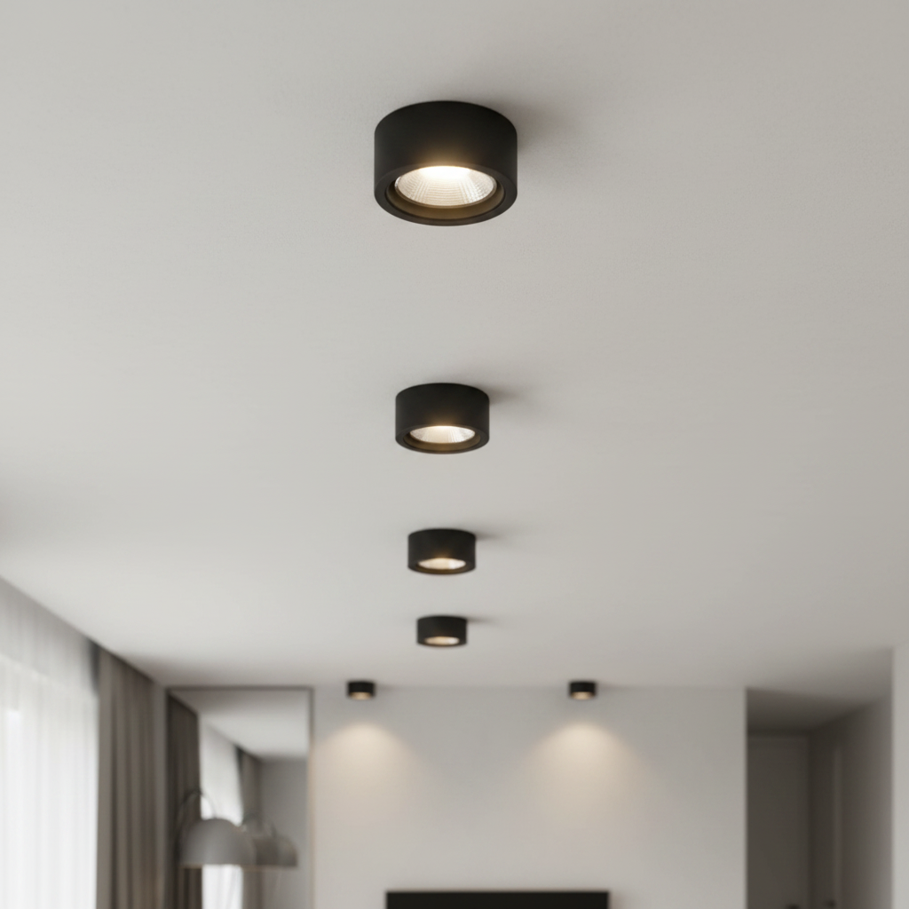שקוע תקרה דגם INFINITY CCT 12W Ø8 ס״מ - תמונה ראשית