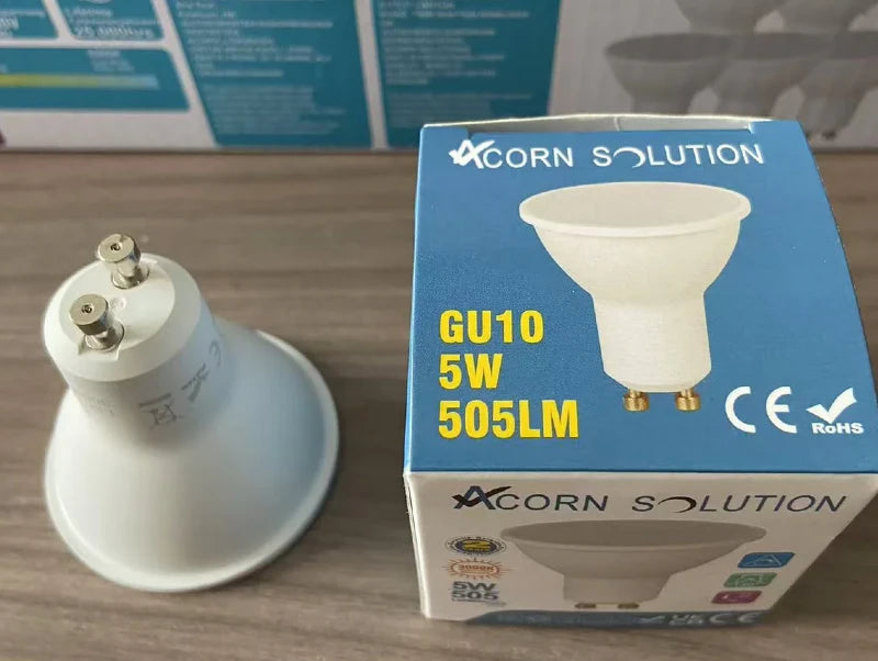 נורת לד GU10 COB איכותית