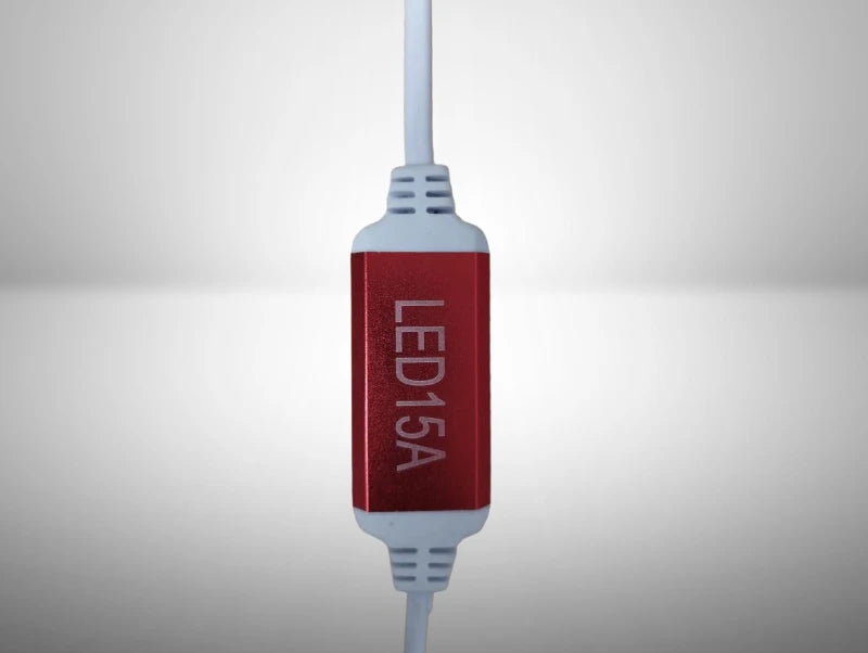 מחבר הזנה 15A לנאון לד 230V