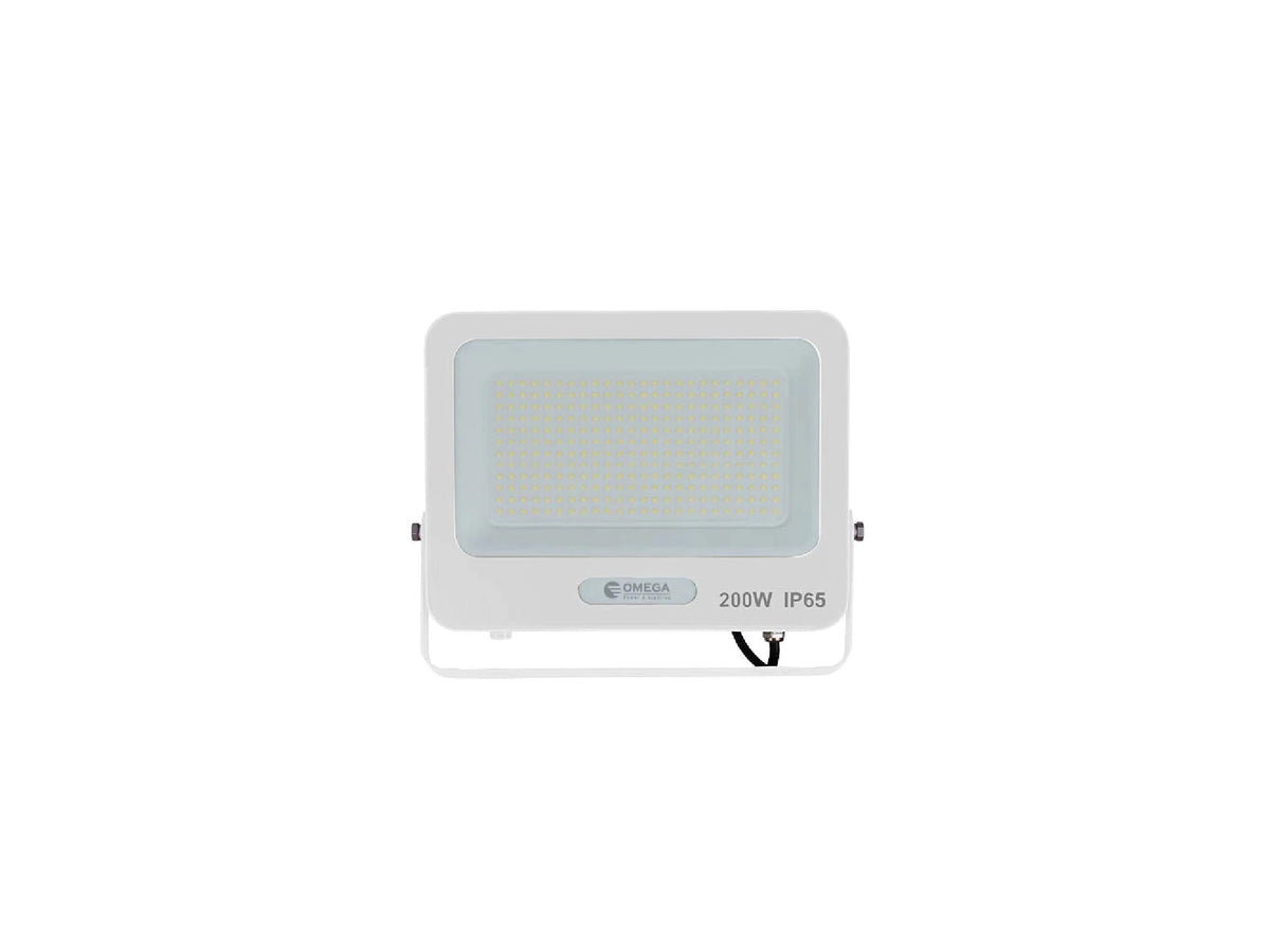זרקור דקורטיבי UGR,200W אור חם,לבן OMEGA STRIKE - Flood Lights באתר לדמרקט