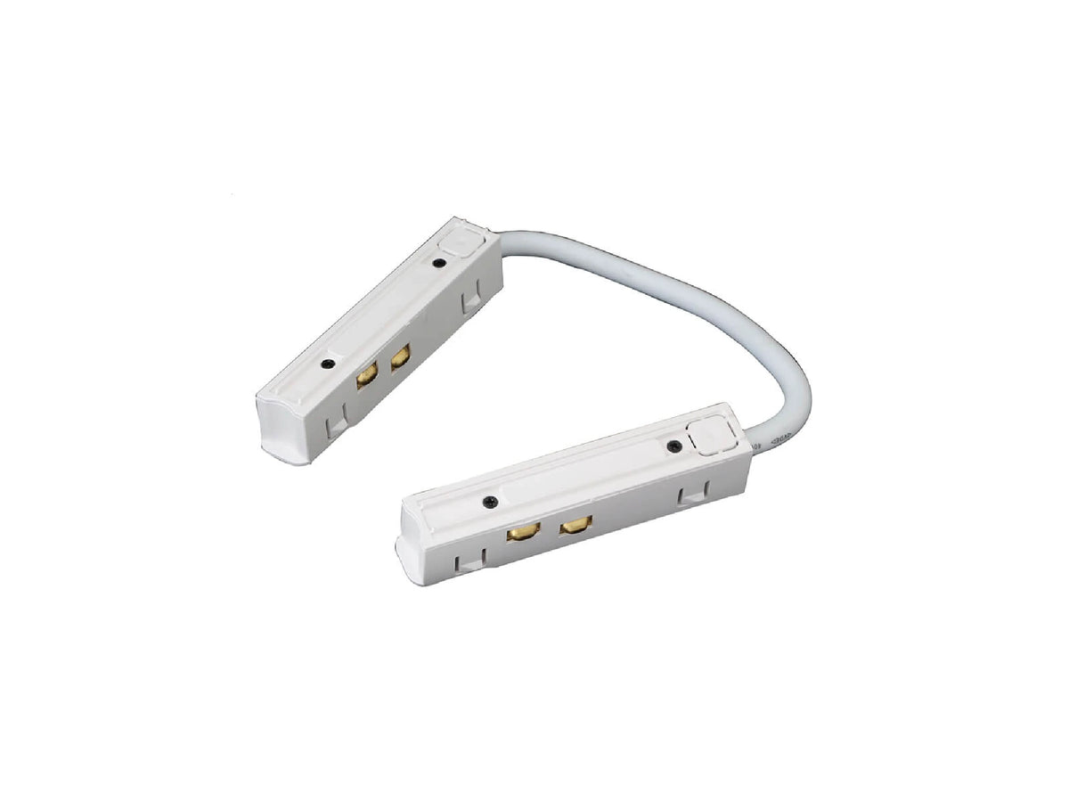מחבר L למגנטאור לבן - Magnetic Lighting Track System
