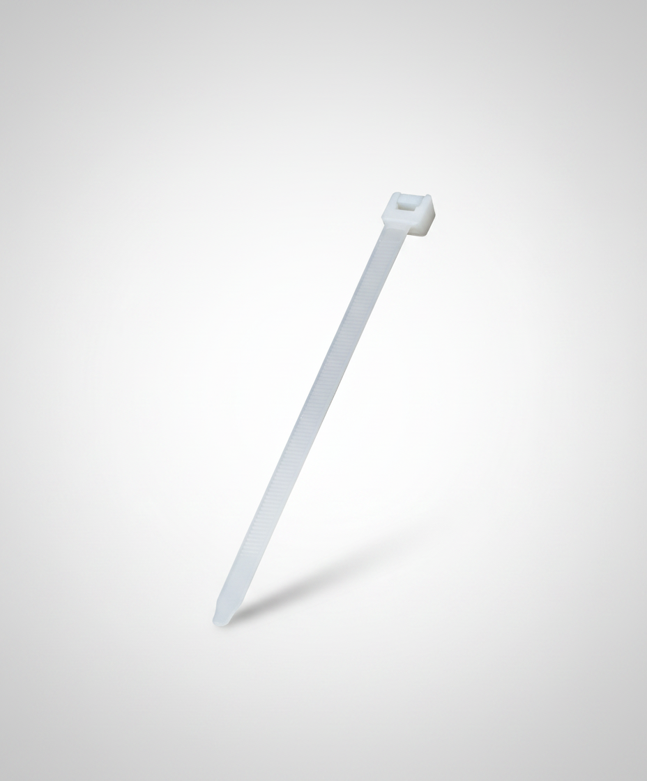 חבק (אזיקון) Nylon66 לבן 7.5X350 - 100 יחידות