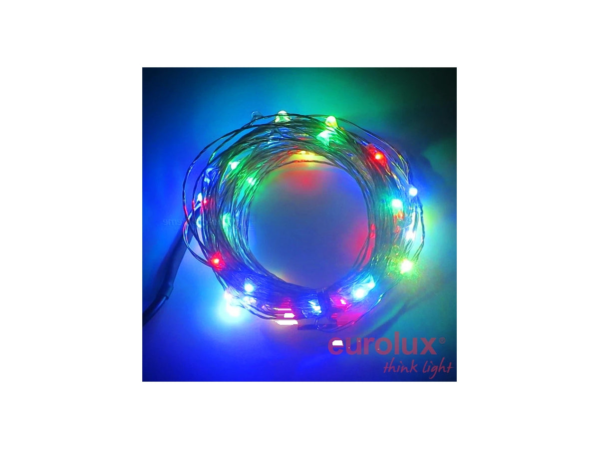 חבל ננו לדים 50 לדים 5 מטר אור צבעוני USB - String Lights באתר לדמרקט