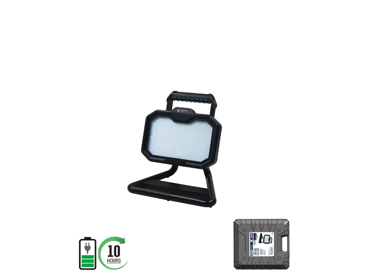זרקור נטען LION 50W ,ליתיום  10h,6600mAh - Flood Lights באתר לדמרקט