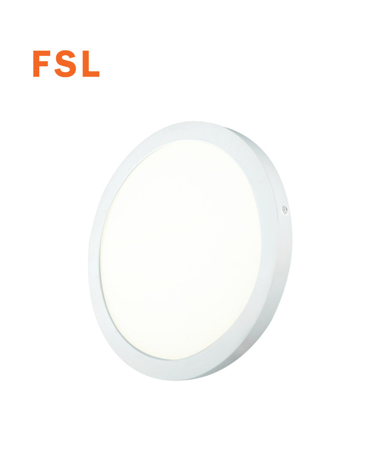 פאנל FSL עגול צמוד תקרה 18W - תאורה באתר לדמרקט