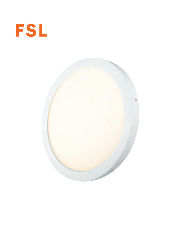 פאנל FSL עגול צמוד תקרה 18W - תאורה באתר לדמרקט