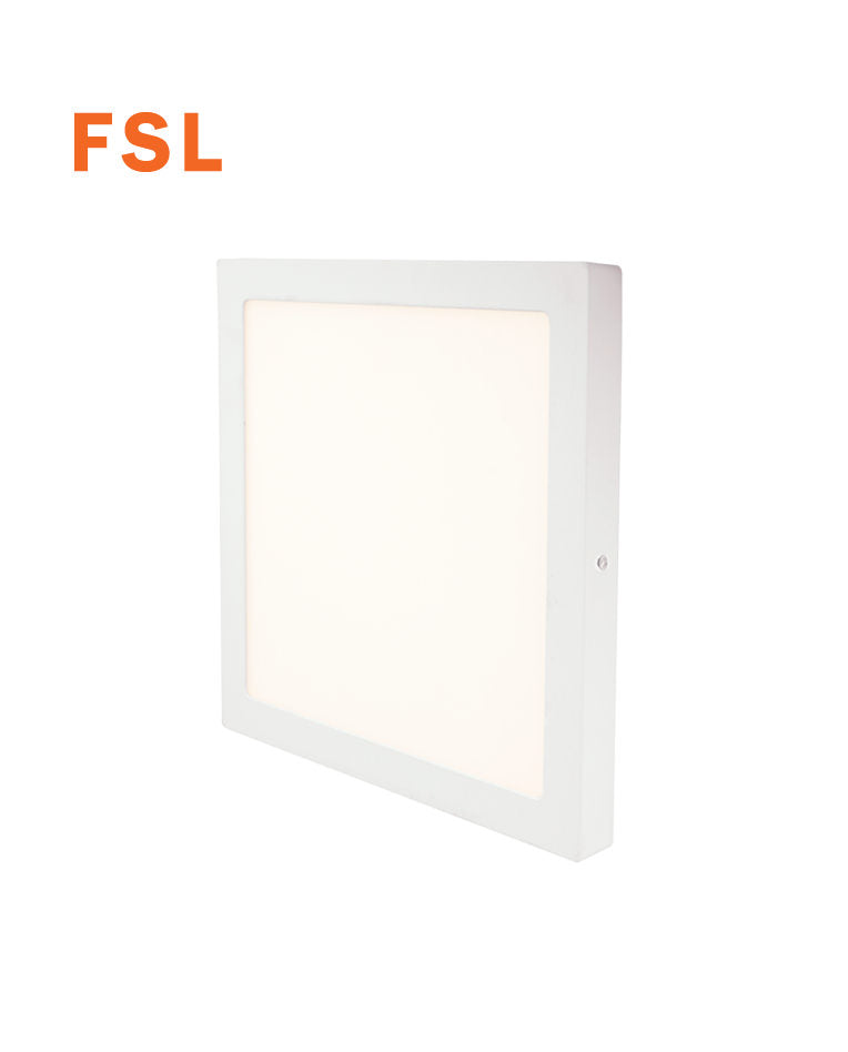 פאנל FSL מרובע צמוד תקרה 25W - תאורה באתר לדמרקט