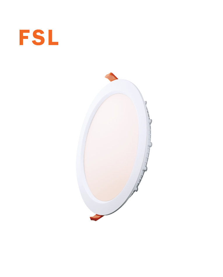 פאנל FSL עגול שקוע 12W - תאורה באתר לדמרקט