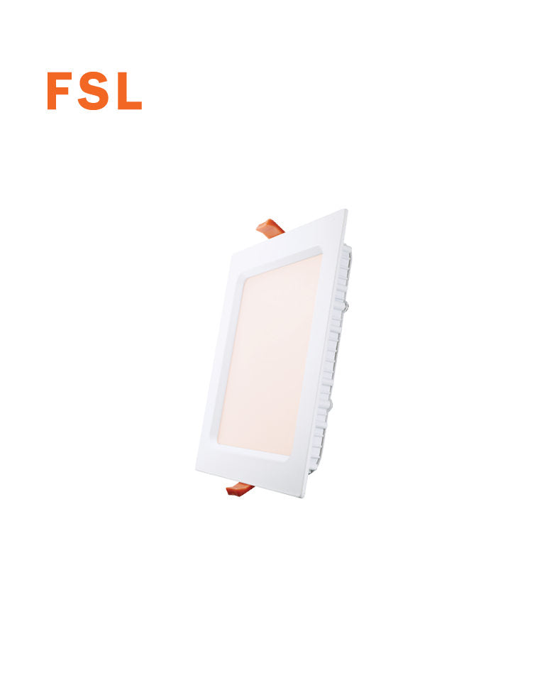 פאנל FSL מרובע שקוע 6W - תאורה באתר לדמרקט