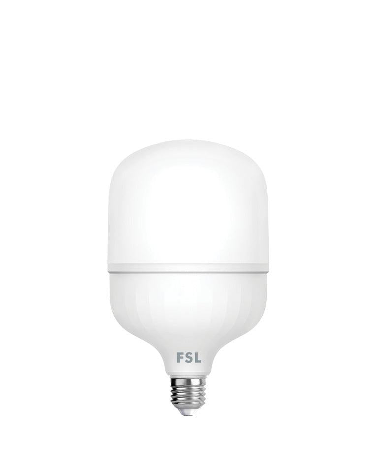 נורת לד T120 50W גדולה בצבע לבן עם בסיס הברגה וכיסוי מט