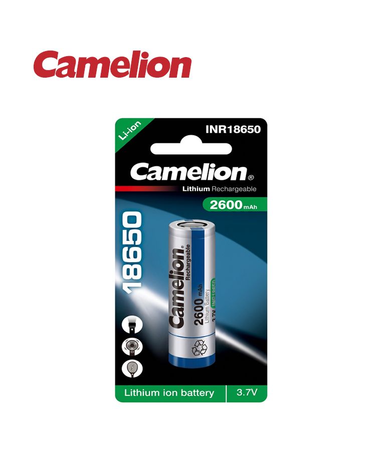 סוללת ליתיום נטענת 18650 בקיבולת 2600mAh 3.7V - סוללות ומטענים באתר לדמרקט