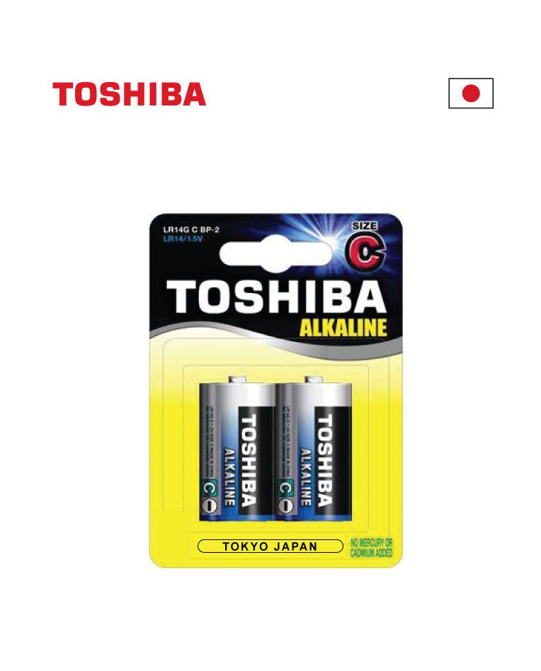 סוללה אלקליין C 1.5V בבליסטר - סוללות ומטענים באתר לדמרקט
