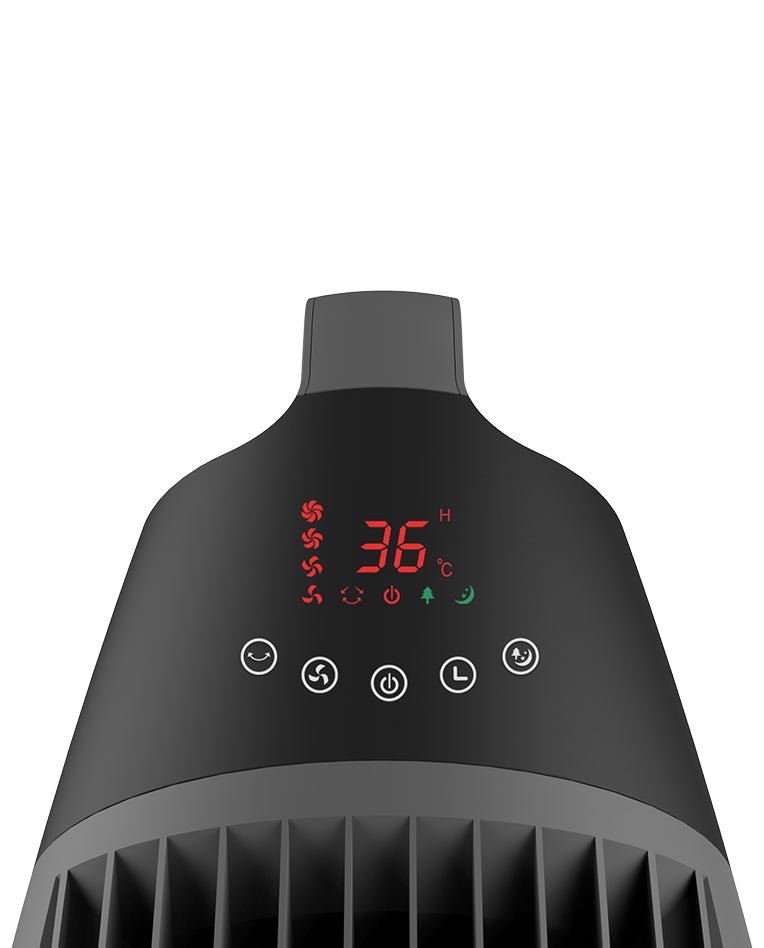 מאוורר מגדל SPEED דגם  super 100W שחור-אפור - מאווררי מגדל פחם באתר לדמרקט