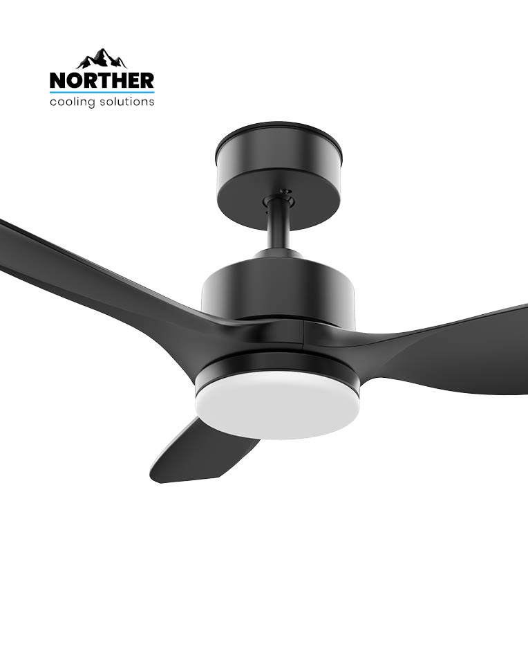 מאוורר תקרה 42" CLASSICO WIFI לפרגולה IP44 כולל שלט ותאורה NORTHER - מאווררי תקרה באתר לדמרקט