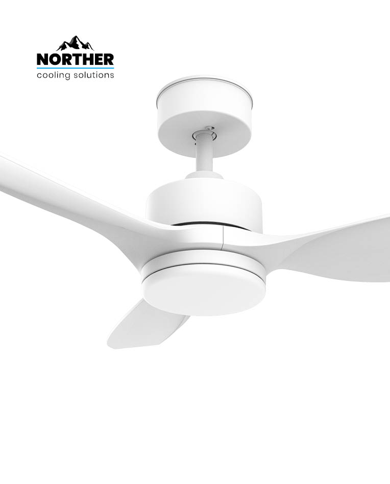 מאוורר תקרה 42" CLASSICO WIFI לפרגולה IP44 כולל שלט ותאורה NORTHER - מאווררי תקרה באתר לדמרקט