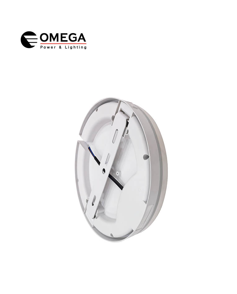 פלפון IP65 28W MONO SLIM ,לבן,OMEGA 3CCT, Ø200X40 - תאורה באתר לדמרקט