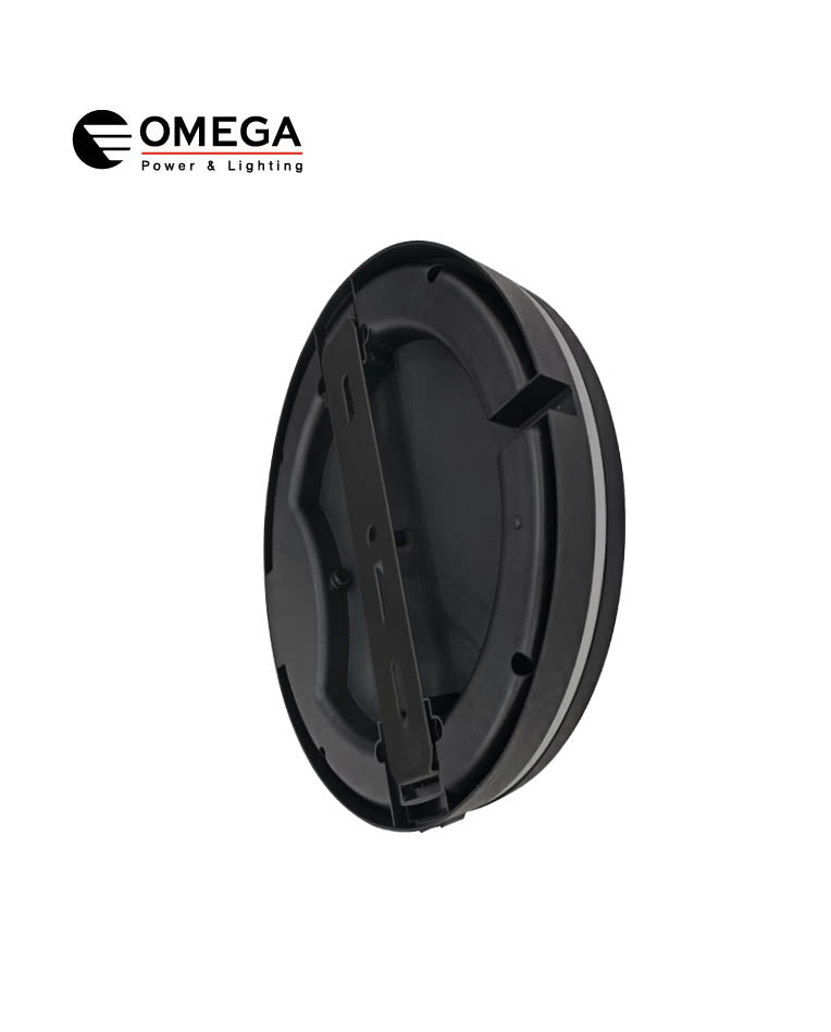 פלפון IP65 65W MONO SLIM  ,שחור,OMEGA 3CCT, Ø480X40 - תאורה באתר לדמרקט