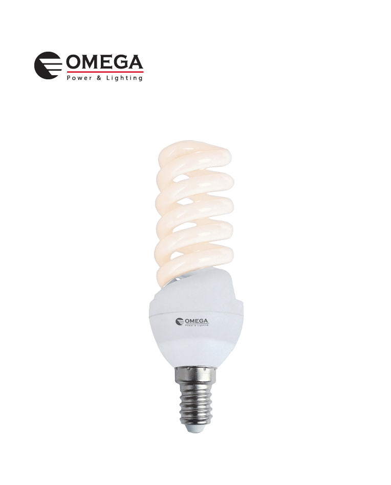 נורת CFL בסיס E14