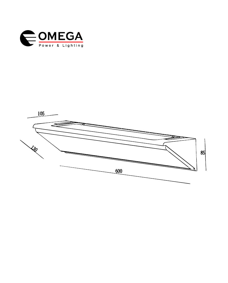 צמוד קיר TREO LONG CCT - תאורה באתר לדמרקט