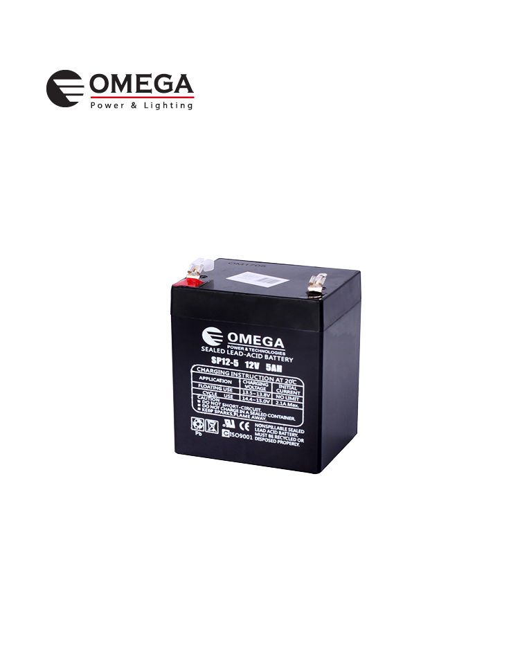 מצבר עופרת 12V 5A - סוללות ומטענים באתר לדמרקט