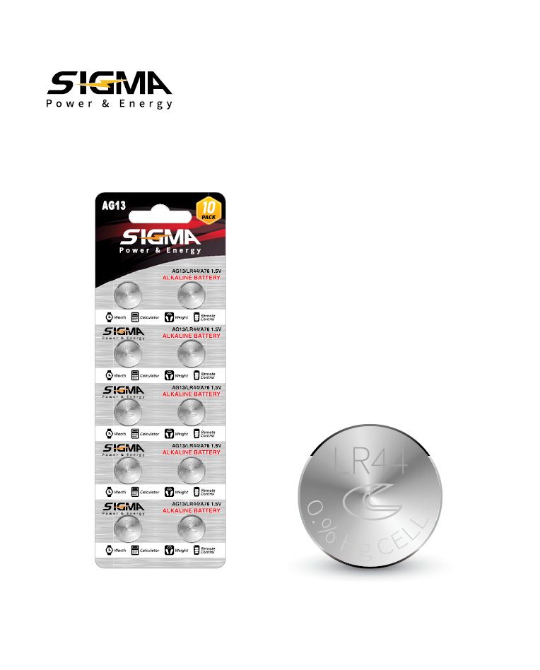 סוללת כפתור AG13 LR44 1.5V - סוללות ומטענים באתר לדמרקט