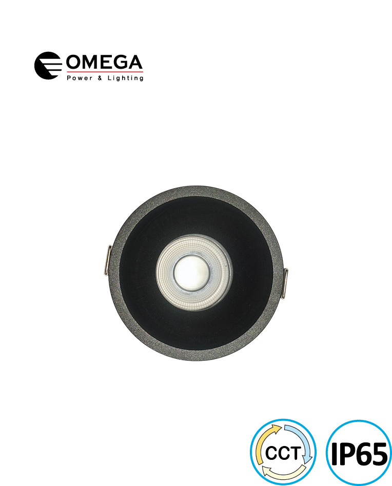 שקוע תקרה מוגן מים עגול TOMAS 5W/7W/9W - תאורה באתר לדמרקט