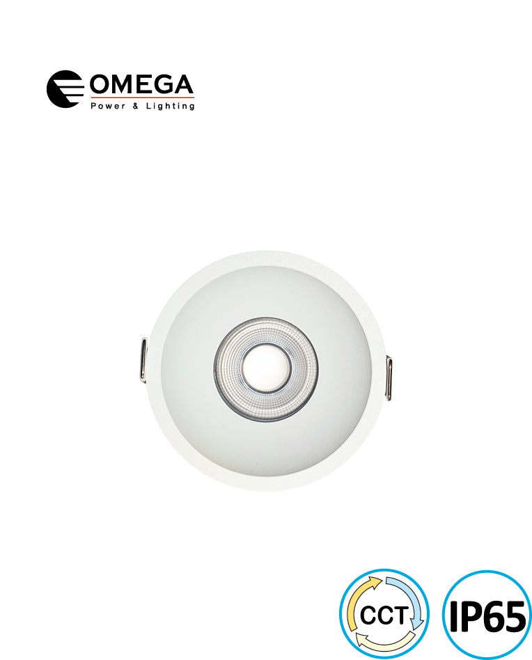 שקוע תקרה מוגן מים עגול TOMAS 5W/7W/9W - תאורה באתר לדמרקט