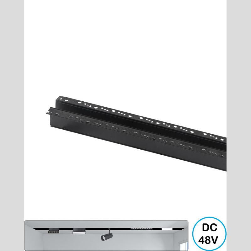 פס מגנטי שקוע 2 מטר - Magnetic Lighting Track System באתר לדמרקט