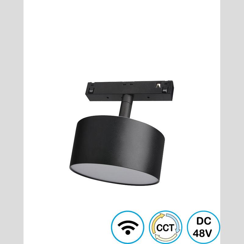 גוף מגנטי מתכוונן שחור LINE WIFI FLOOD 12W - Magnetic Lighting Track System באתר לדמרקט