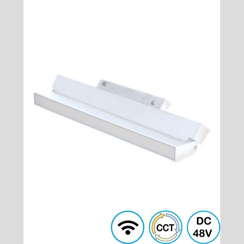 חלבי מגנטי מתכוונן לבן LINE WIFI MILKBOOK 18W - Magnetic Lighting Track System באתר לדמרקט