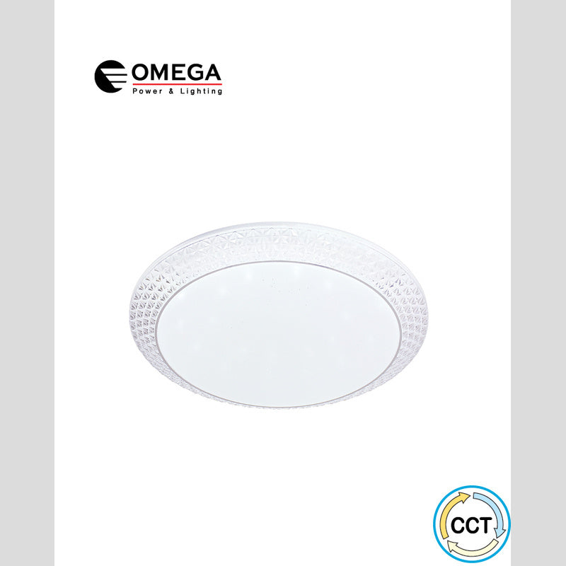 צמוד תקרה דקורטיבי MOON CCT - Flush Mount Ceiling Light באתר לדמרקט